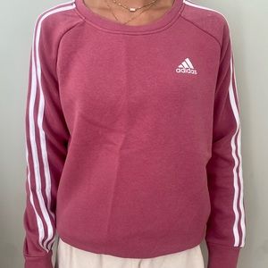 Mauve adidas crewneck, size xs, barely worn